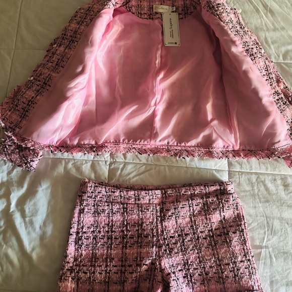 Tweed 2 set, short and jacket size 0-2 - Picture 4 of 6